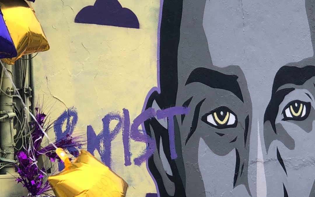 Kobe Mural Defaced With Word Rapist